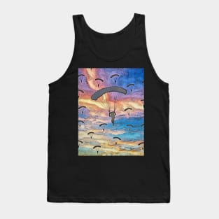 skydiving trend freedom gift idea Tank Top